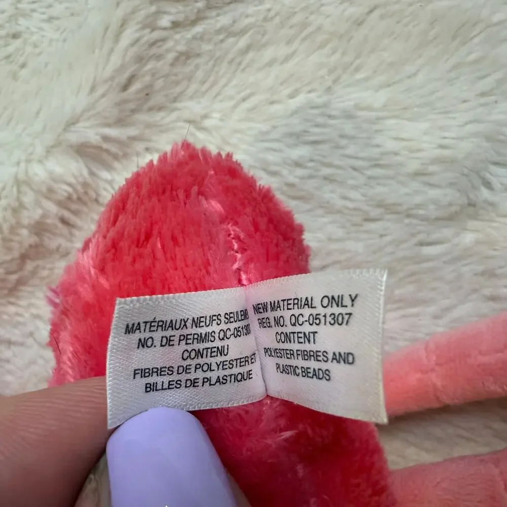 Ty TySilk Gilda Pink Flamingo Beanbag Plush Stuffed Animal Toy